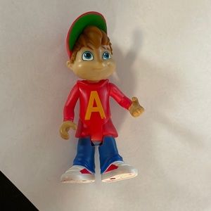 Vintage 3” Alvin Figurines